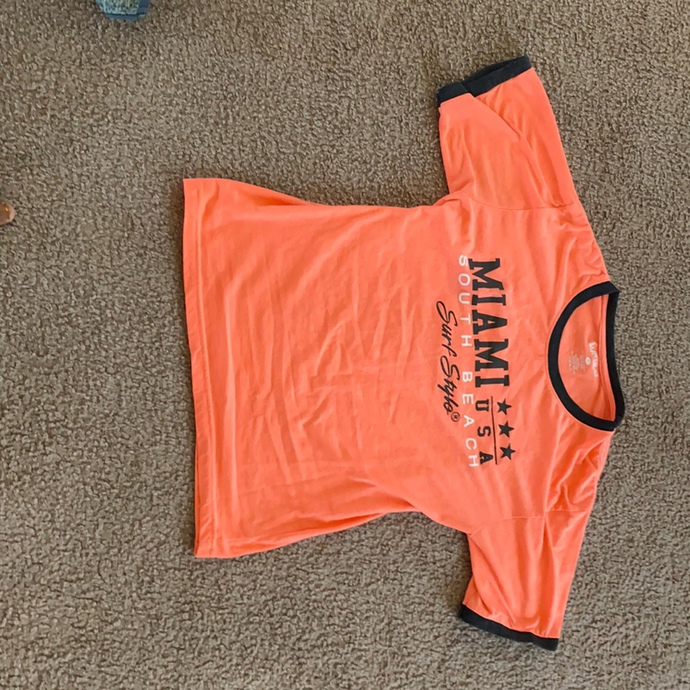 Pink peach shirt